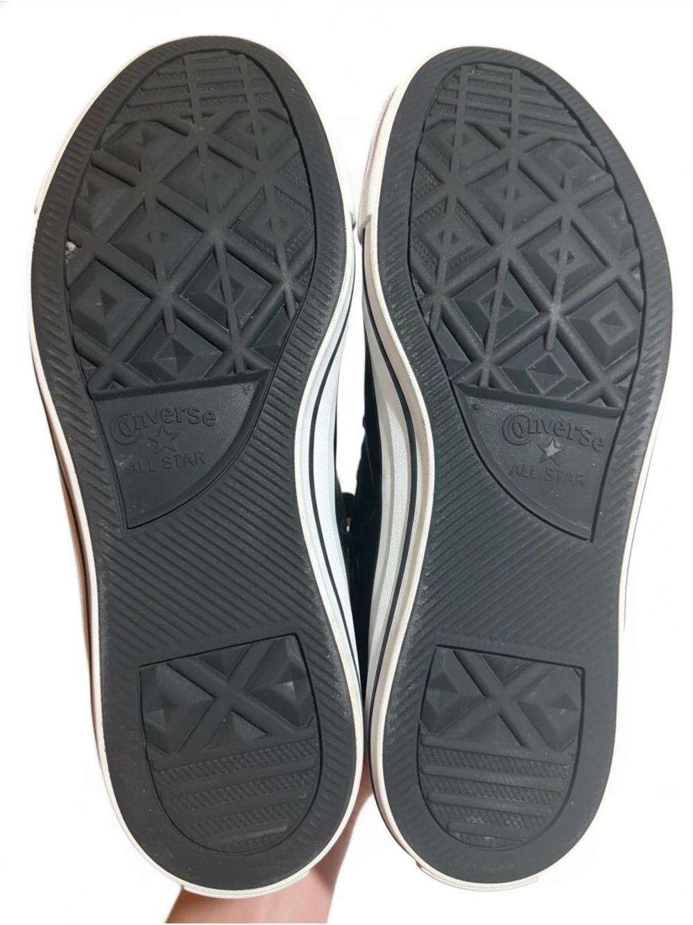 Converse All Star High Street Sneakers in Black Leather, Mens 8/ Women’s 10 - Picture 7 of 7